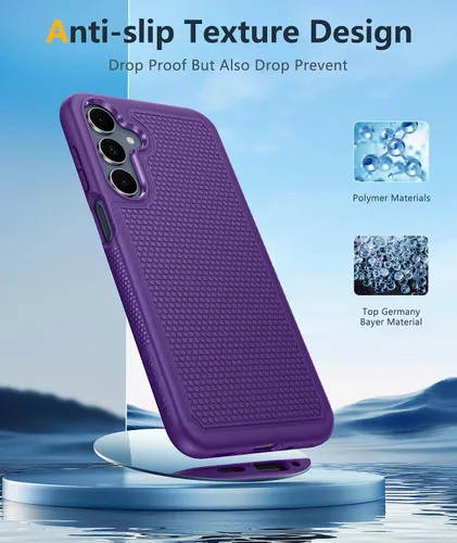 Miniatura 902 de FNTCASE Funda para iPhone 17 Pro: Fundas delgadas translúcidas de color azul claro compatibles con MagSafe, protección completa de la cámara