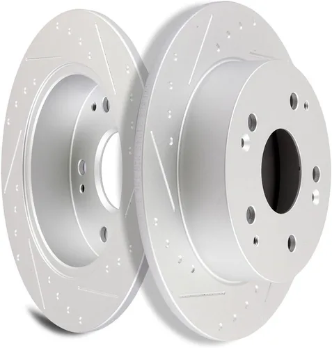 Miniatura 24 de SCITOO Kits de rotores de freno de disco trasero para Jeep Grand Cherokee 1999-2004