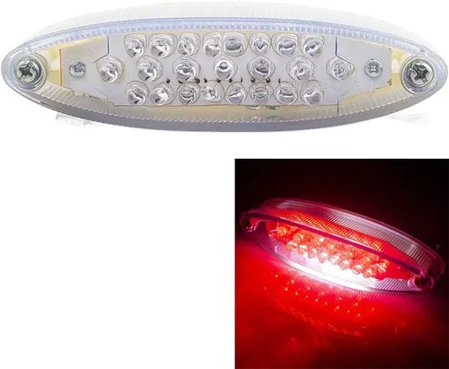 Miniatura 6 de Luz Trasera de Motocicleta Universal Luz de Freno de Parada ATV Luz Trasera
