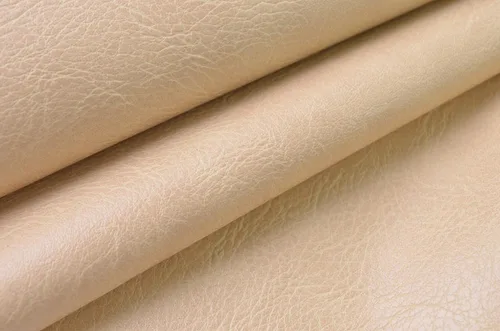 Miniatura 2 de Wento Tela gruesa de piel sintética, piel sintética suave para muebles, tapizar, sofá, sillas, cojines, tapicería de vinilo (1 yarda, beige)