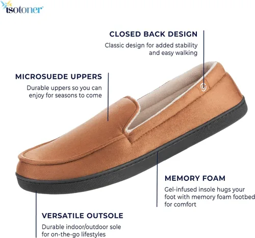 Miniatura 2 de isotoner Men's Moccasin Slippers