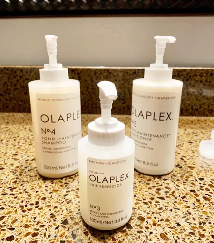Miniatura 5 de Bombas dispensadoras compatibles con la máscara perfectora del cabello Olaplex No. 3 y champú de tamaño de viaje No. 4 y acondicionador No. 5