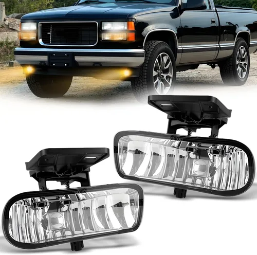 Miniatura 17 de Lámpara de luces antiniebla, compatible con Ford Expedition 1999-2002, F-150 1999-2003 y F-150 Heritage 2004, lado del conductor y del pasajero