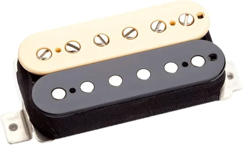 Miniatura 9 de Seymour Duncan Pastilla Humbucker Alnico II Pro - Juego negro Negro 4c blindado