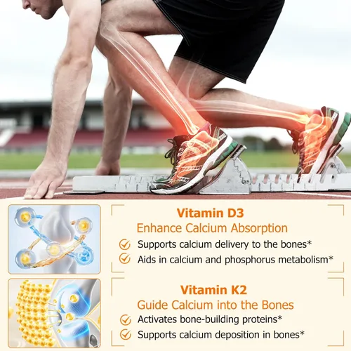 Miniatura 8 de Vitamina D3 K2 con aceite de coco – Vitamina vegana D3 y Mk7 Vitamina K2 para apoyo óseo e inmunológico – Sin OMG, sin soja – 120 cápsulas blandas