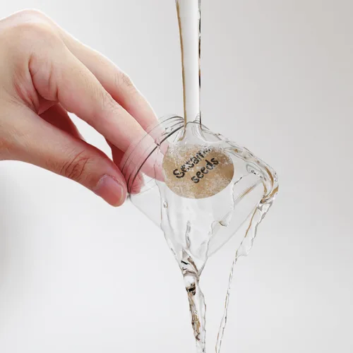 Miniatura 2 de Etiquetas de conservación solubles de MESS, 1.27 cm de diámetro, paquete de 200 – Adhesivos removibles de papel kraft para tarros de mermelada
