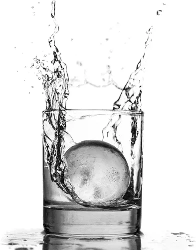 Miniatura 4 de Moldes redondos para cubitos de hielo – Máquina grande para hacer bolas de hielo de whisky Molde de esfera de silicona sin BPA para cócteles Gris