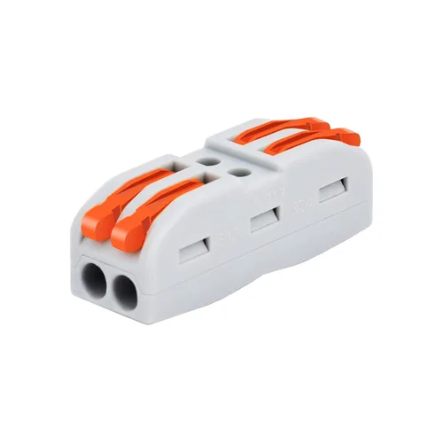 Miniatura 36 de Nineleaf Conectores de cable de palanca, conectores compactos de empalme de alambre en línea, terminales eléctricos modulares reutilizables 1 en 1