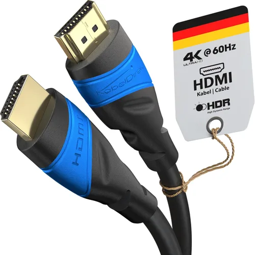 Miniatura 11 de KabelDirekt – Cable HDMI 8K / 4K – 0.5 pies y más cables HDMI (0.5 pies–75 pies) – Cable HDMI de ingeniería alemana – Soporta 10K/8K@60Hz/4K@120Hz