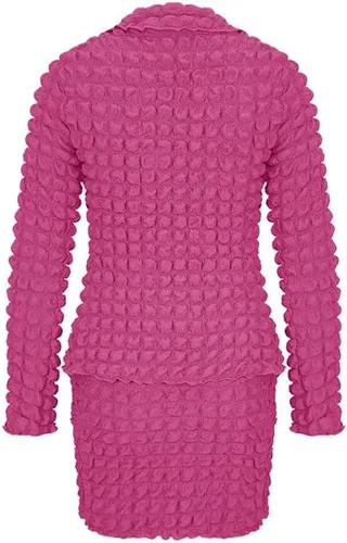 Miniatura 7 de GAMISOTE Conjunto de 2 piezas para mujer, de manga larga, con lazo frontal, blusa elástica de cintura alta