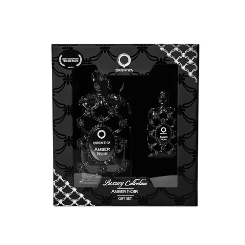 Miniatura 9 de Orientica Luxury Amber Noir - Juego de 2 perfumes para hombre con notas de Elemi, higo, zanahoria, almizcle, perfume árabe amaderado para hombres