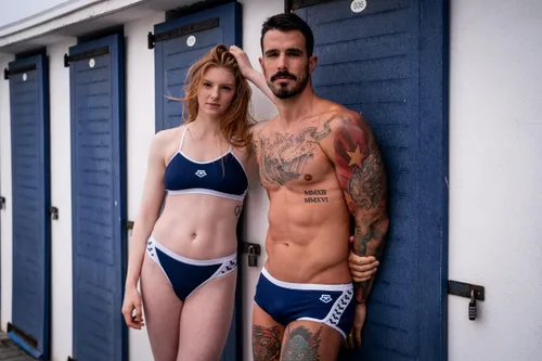 Miniatura 7 de Arena Bikini de espalda cruzada sólido de iconos de rendimiento para mujer