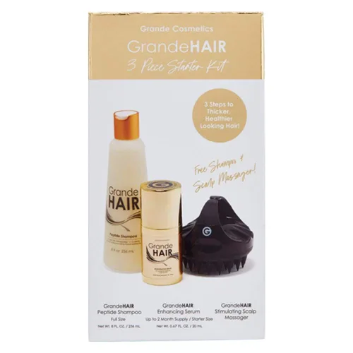Miniatura 8 de Grande Cosmetics GrandeHAIR - Suero potenciador del cabello para hombres y mujeres, promueve el grosor en el cabello fino, seguro para cabello teñido