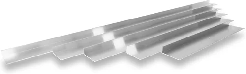 BARWALT Juego de 5 piezas L de borde recto, azulejos de aluminio de alta calidad y herramientas de hormigón, fabricado en los Estados Unidos,