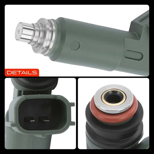 Miniatura 9 de A-Premium Inyectores de combustible compatibles con Toyota Corolla 2000-2004, Matrix 2003-2006, Celica, MR2 Spyder y Chevrolet Prizm & Pontiac Vibe