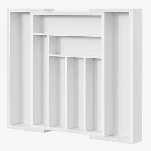 Miniatura 13 de Pipishell - Organizador de Cajones Extensible de Bambú para Soporte de Utensilios, Bandeja de Cubiertos Ajustable, Organizador de Divisores