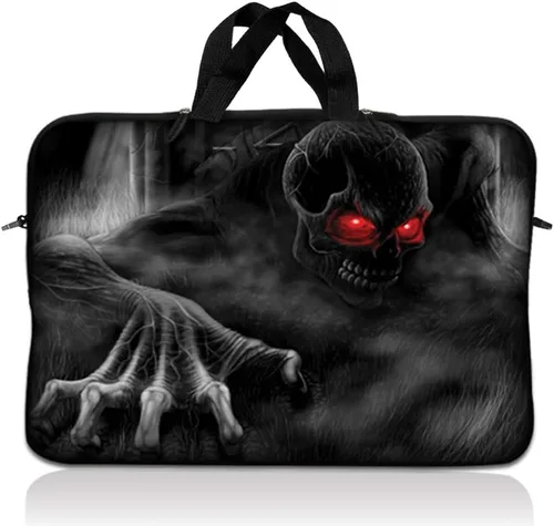Miniatura 32 de Laptop Skin Shop - Funda de neopreno para portátil de 16 a 17,4 pulgadas, con asa, diseño artístico