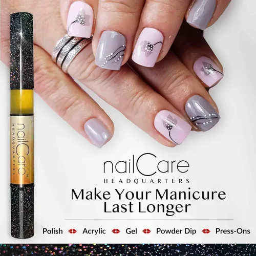 Miniatura 8 de Nail Care Headquarters Simply Pure - Bolígrafo de aceite para cutículas para uñas, fortalecedor de uñas y suero de crecimiento para uñas dañadas