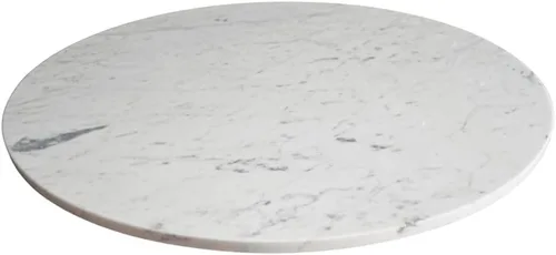 Miniatura 12 de Bandeja Giratoria de Mármol Lazy Susan Bandeja Rotatoria Plato para Servir Grande Centro de Mesa para Comedor - 20 Pulgadas