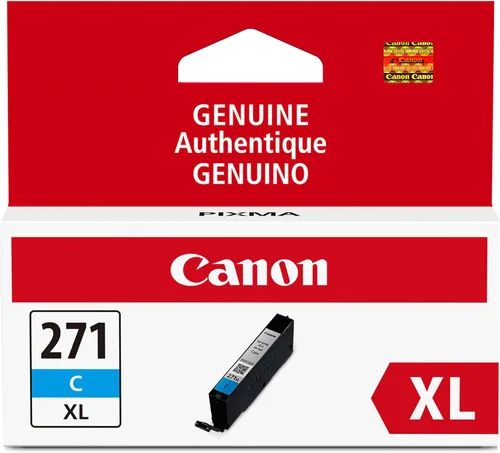 Miniatura 10 de Canon CLI-271XL Depósito de tinta negra genuino, compatible con impresoras MG6820, MG6821, MG6822, MG5720, MG5721, MG5722, MG7720, TS5020, TS6020
