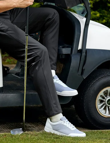 Miniatura 4 de CRZ YOGA - Pantalones de golf cómodos para hombre, para usar todo el día, 303234 pulgadas, secado rápido, ligeros, con bolsillos, casuales