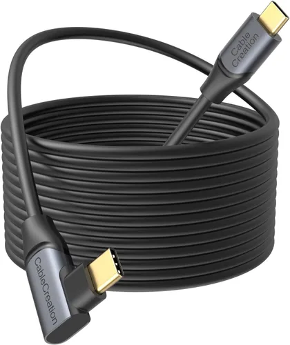 Miniatura 8 de CableCreation Compatible con Quest 2/Quest Pro Link Cable de 10 pies, cable USB C de 5 Gbps de transferencia de datos de alta velocidad, carga