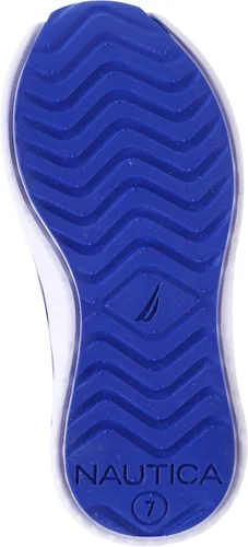Miniatura 5 de Nautica - Tenis para niños con correa ajustable y cordones elásticos, zapatos informales cómodos para niños y niñas (bebéniño pequeño)