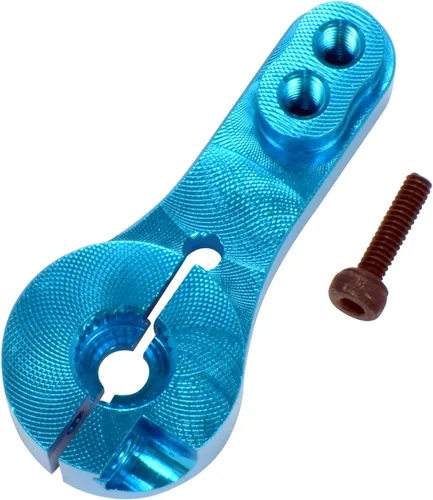 Miniatura 2 de Cuerno servo de sujeción de aluminio azul 25T Futaba/Savox 8003