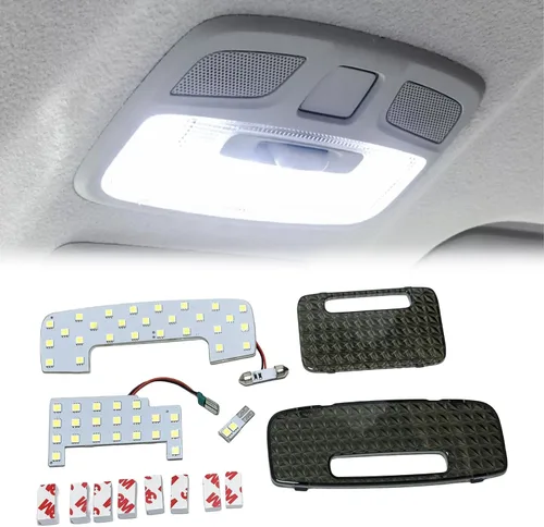 Miniatura 6 de Lámpara LED para maletero de lectura interior, bombilla de cúpula para mapa, compatible con Suzuki Jimny JB64 JB74W 2019-2022 (lente transparente)