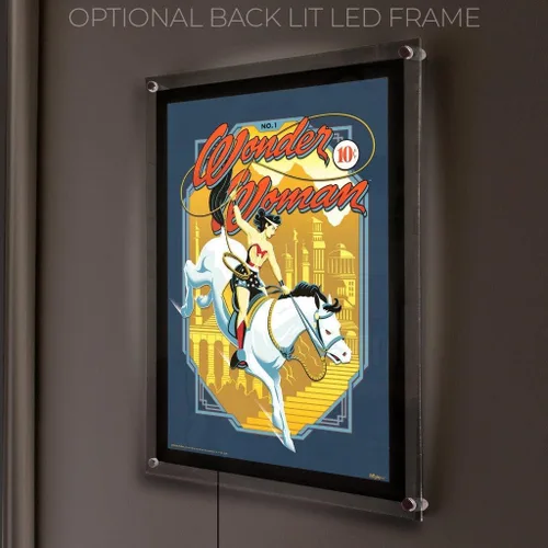 Miniatura 5 de MIGHTYPRINT DC Comics - Wonder Woman - Lasso of Victory - 17" x 24" Wall Art - Officially Licensed Collectible - Ideal for Gifting and Collecting