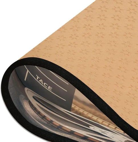 Miniatura 4 de Kigai Alfombra de pasillo de palomitas de maíz para cine de 24 x 72 pulgadas, ultra suave, antideslizante, lavable, para cocina, baño, entrada