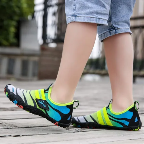Miniatura 9 de UBFEN - Zapatos para el agua para niños y niñas, acuáticos y livianos, de secado rápido para ir a la playa, practicar deportes y natación, es como