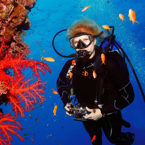 Miniatura 6 de Máscara de buceo Pano 3 para adultos, máscara de esnórquel de vidrio templado, máscara de natación antivaho sin fugas, gafas de natación con Negro