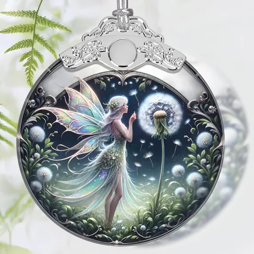 Miniatura 17 de Adorno de Navidad, Adornos 2025 para Árbol de Navidad, Adorno Colgante de Vidrio Emplomado, Adornos Navideños, Idea de Regalo Única - Un Par de Búhos