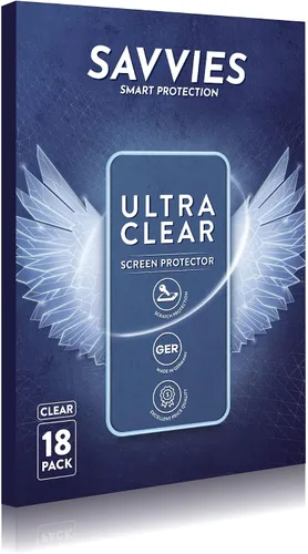 Miniatura 3 de Savvies Protector de pantalla compatible con Honor X7 Protector de pantalla transparente, paquete de 18