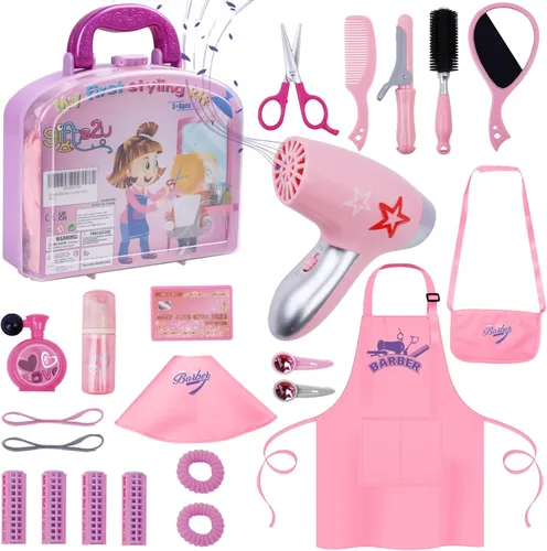 Miniatura 8 de Cabeza de muñeca para peinar el cabello para niños
