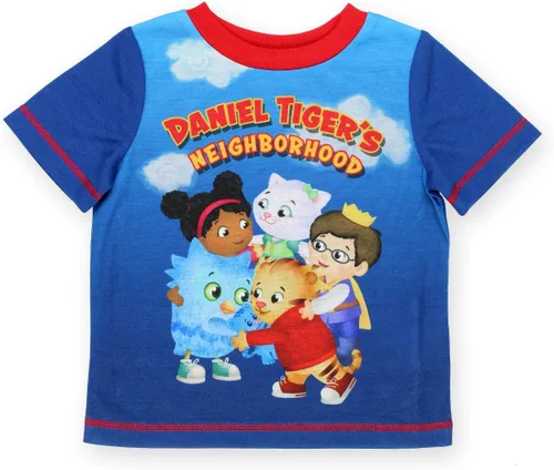 Miniatura 2 de Conjunto de pijama de manga corta para niños pequeños del barrio