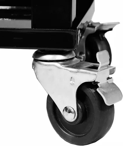 Miniatura 8 de Clevr caja refrigeradora para hielo rodante, para patio y exteriores, con bandeja adicional, barra de fiestas de patio portátil, cofre de bebidas