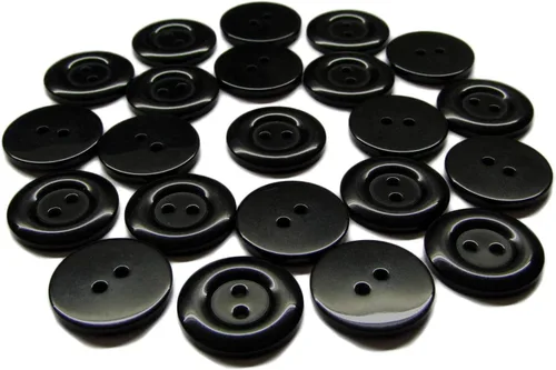 Miniatura 2 de ButtonMode Botones uniformes para ropa de trabajo, escuela, chef, cocina, ropa quirúrgica, delantales con 2 agujeros de 0.748 in (3/4 pulgadas)