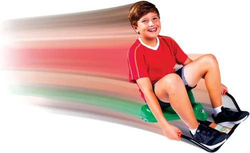 Miniatura 3 de El patín original de tortuga voladora, alimentado por niños, sin motor, pedales, baterías, potencia por movimiento Zig Zag, promueve el juego activo