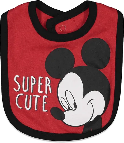 Miniatura 5 de Disney Mickey Mouse - Conjunto de 4 piezas body y pantalones con babero