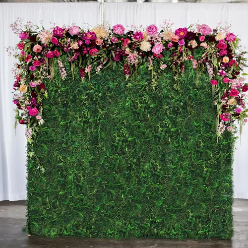 Miniatura 6 de FAICOIA 2 Piezas Camino de Mesa de Musgo Musgo Seco para Manualidades Rollo de Musgo Verde para Jardines de Hadas Boda Bosque 12" x 71" Tapete