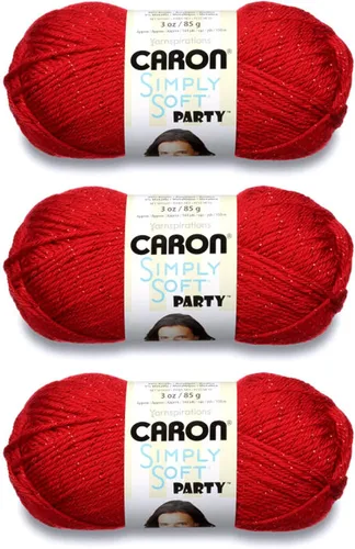 Miniatura 24 de Caron Simply Soft Abyss Speckle Yarn - Paquete de 3 unidades de 141 gramos/5 onzas - Acrílico - 4 medianos (peinado) - 235 yardas - Tejido/ganchillo