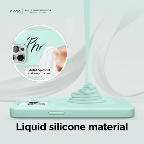 Miniatura 4 de elago Compatible con Funda para iPhone 14 Pro, Funda de Silicona Líquida, Cubierta Protectora de Cuerpo Completo, A Prueba de Golpes, Funda Delgada