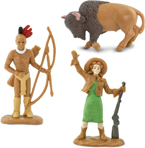Miniatura 5 de 11 figuras de juguete pintadas a mano, de Safari Ltd (Wild West TOOB)