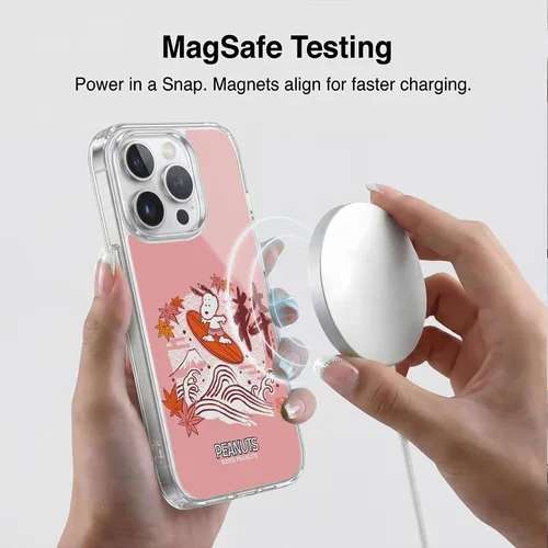 Miniatura 116 de Carcasa de gel para iPhone 7 Plus/iPhone 8 Plus, diseño de Snoopy Oriental de Peanuts, Badges
