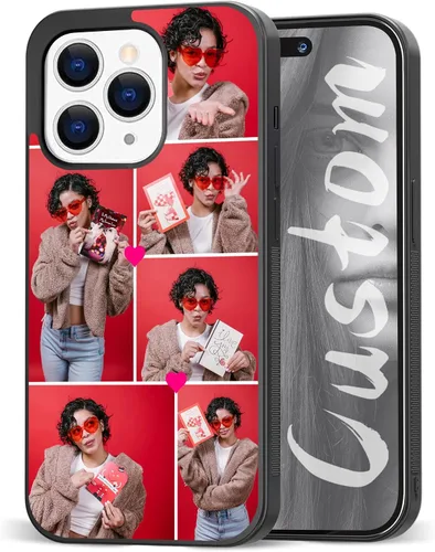 Miniatura 11 de Fundas personalizadas para teléfono con múltiples costuras de silicona, regalo para niñas, mujeres, familiares, amigos, para iPhone 11, 12, 13, 14