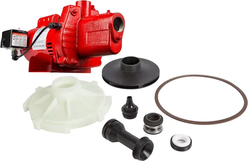 Miniatura 3 de Red Lion 305584008 Kit de revisión para bomba de chorro de pozo poco profundo RJS-100-PREM 1 HP, natural