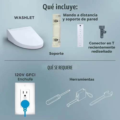 Miniatura 2 de TOTO WASHLET C5 - Asiento de inodoro electrónico con bidé PREMIST y EWATER+ para limpieza de varita, redondo, algodón blanco - SW3083#01