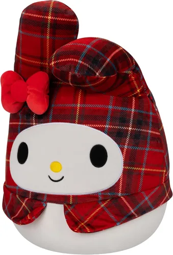 Miniatura 2 de Squishmallows Original Sanrio 14 Pulgadas Aniversario 50 Rosa en Relieve Hello Kitty – Peluche Oficial Jazwares (Grande)